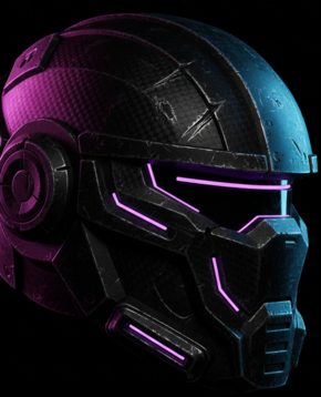 Cyber Helmet Right